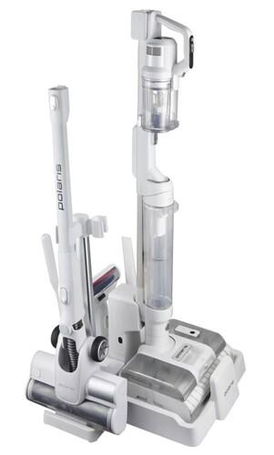 Моющий пылесос  вертикальный  Polaris PVCW 8065  белый