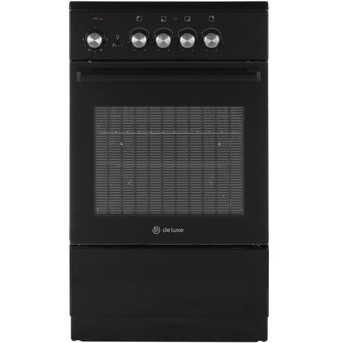 Электрическая плита De Luxe 5004.18э 011 черный
