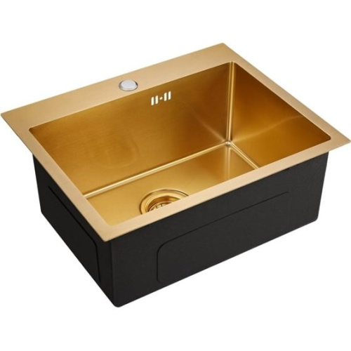 Мойка для кухни EMAR EMB-115 PVD Nano golden