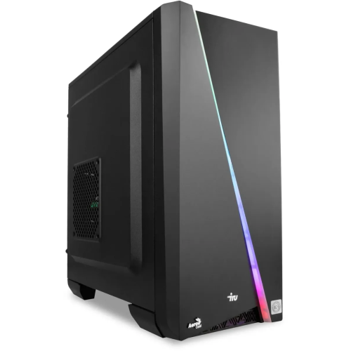 ПК iRU Tactio 320A5GE (2116790) AMD Ryzen 5 5500, DDR4 16ГБ, 512ГБ(SSD), NVIDIA GeForce RTX 3050 - 6 ГБ, без ОС, черный