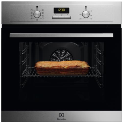 Электрический духовой шкаф Electrolux EOF3H40BX серебристый