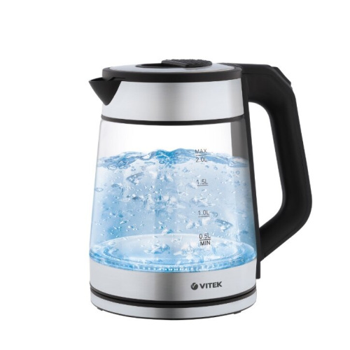 Электрочайник Vitek VT-1176 2л. разноцветный стекло