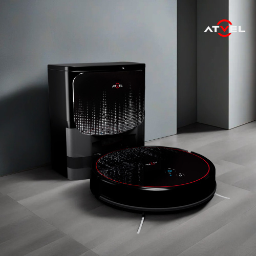 Робот-пылесос Atvel R80 Base Black