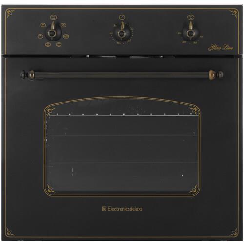 Электрический духовой шкаф De Luxe 6006.03эшв-009 черный