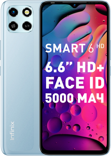 Смартфон Infinix Smart 6 Hd 2/32Gb Зеленый