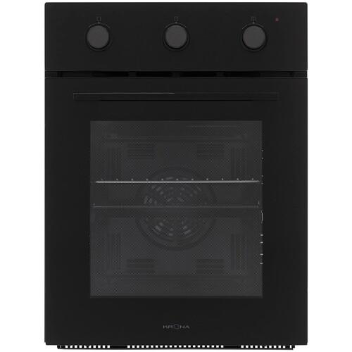 Электрический духовой шкаф KRONA LYRA 45 BL/BL черный