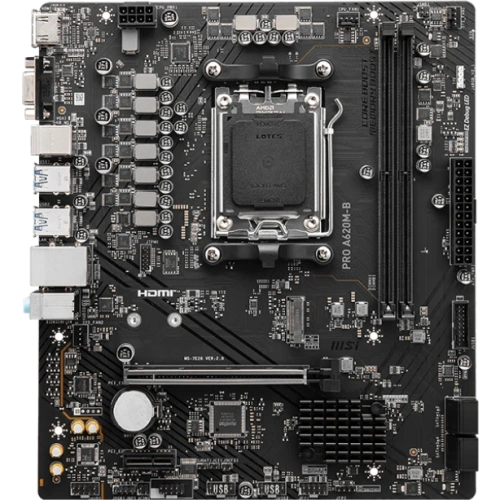 Материнская плата MSI Pro A620M-B