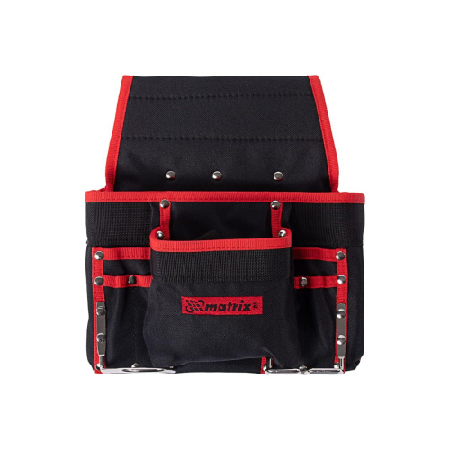 Подсумок поясной MATRIX 90242 8 карманов держатель для молотка для клещей