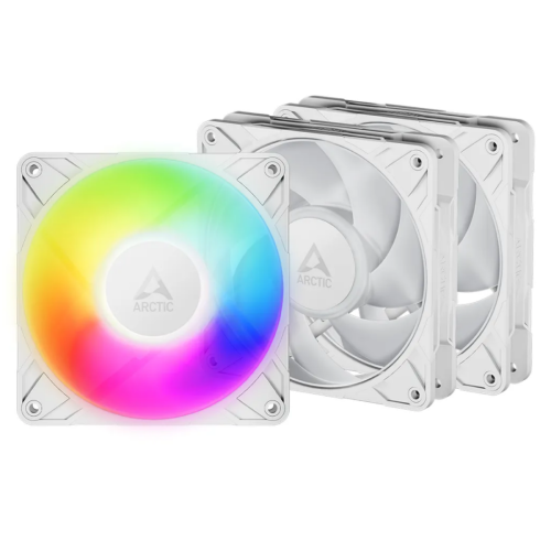 Вентилятор ARCTIC P12 Pro A-RGB (White) - 3 Pack- retail (ACFAN00326A)