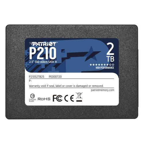 SSD Patriot SATA III 2Tb P210S2TB25 P210 2.5"