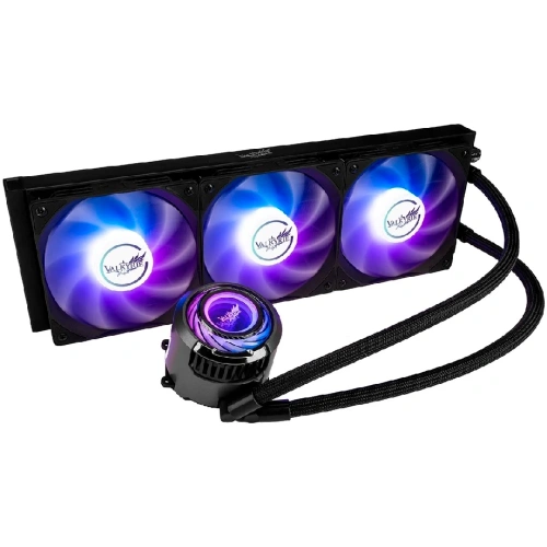 СВО Valkyrie Jarn 360 ARGB Black (HW C360) / 3x120mm ARGB fans, 700-1850RPM, 75CFM, 34dBA, 300W TDP