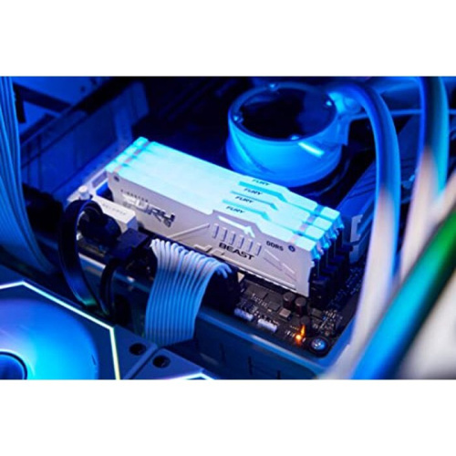 ОЗУ Kingston Fury Beast KF556C36BWEAK2-64 DDR5 - 2x 32ГБ 5600МГц, DIMM, White, Ret