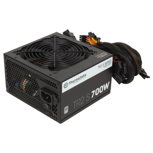 Блок питания Thermaltake PS-TRS-0700NPCWEU-2 ATX 700W TR2 S 80+ (24+4+4pin) APFC 120mm fan 6xSata RTL