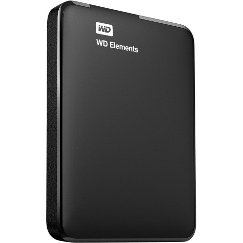 Внешний HDD 2.0TB USB3.0 WD Elements Portable, чёрный (WDBU6Y0020BBK-WESN)