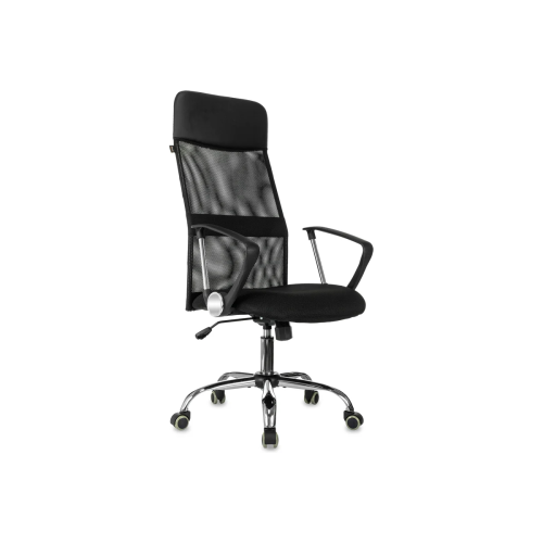 Кресло офисное Gigant GCH-10 черное кожзам, сетка