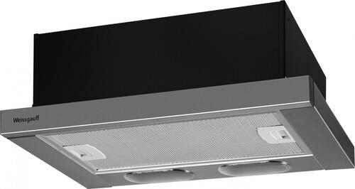 Вытяжка телескопическая Weissgauff TEL 450 X черный/серебристый