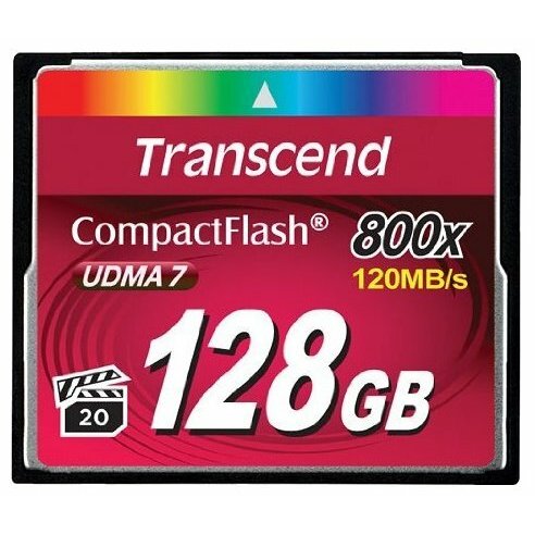 Карта памяти Transcend TS128GCF800 128GB CompctFlash 800X
