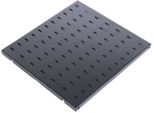 Полка стационарная ЦМО СВ-39-9005 черный нагр.45кг 19" 390мм (1шт)