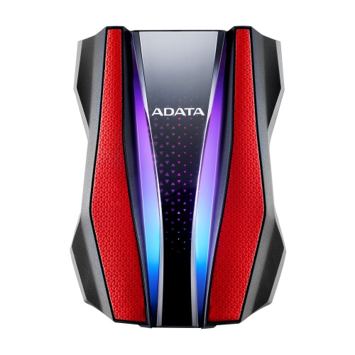Внешний HDD A-DATA HD770G AHD770G-2TU32G1-CRD 2TB, 2,5" , USB 3.2, противоударный, водонепроницаемый, красный