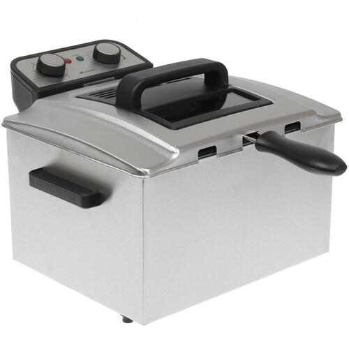 Фритюрница Kitfort КТ-2025 черный/серебристый