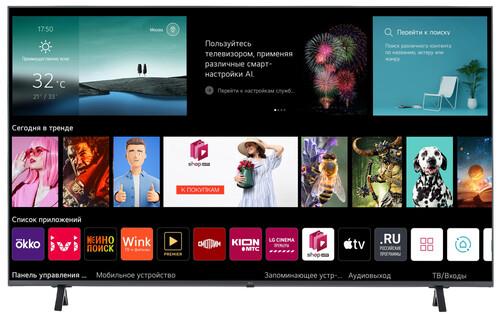 65" (163 см) LED-телевизор LG 65UR78006LK черный