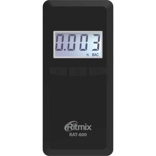 Алкотестер Ritmix RAT-600 черный