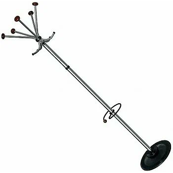 Вешалка напольная Бюрократ Квинтет ТМК-1 (Квинтет ТМК-1/chrom) хром