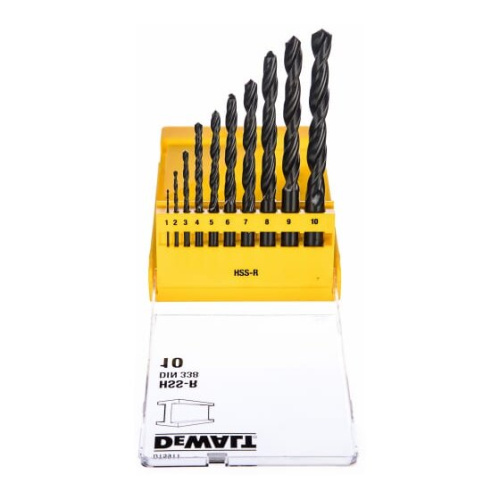 Набор сверл Dewalt DT5911-QZ 10шт,ф1-10мм