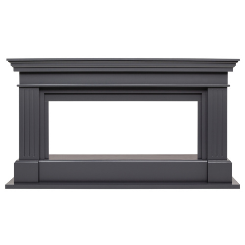 Портал каминный из МДФ RealFlame Ontario 45, серый, под очаг Joker 45