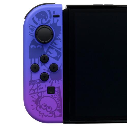 Игровая консоль Nintendo Switch OLED – Splatoon 3 Edition зеленый, фиолетовый