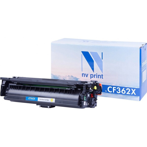 Тонер Картридж NV Print CF362X (NV-CF362XY) Yellow для LaserJet Color M552dn/M553dn/M553n/M553x/MFP-M577dn/M577f/Flow M577c (9500k),
