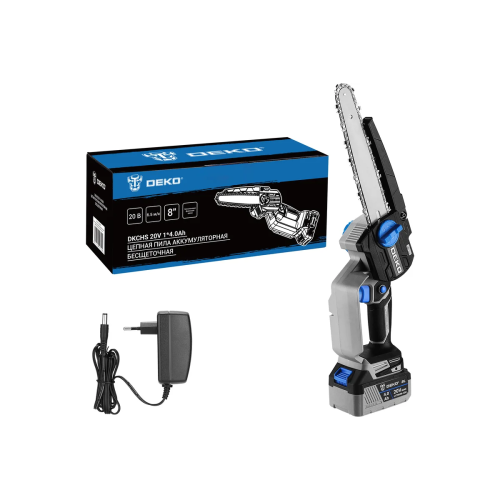 Цепная пила Deko DKCHS 063-4483-1 с АКБ и ЗУ