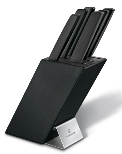 Набор ножей Victorinox Swiss Modern Cutlery Block (6.7186.63) 6шт черный