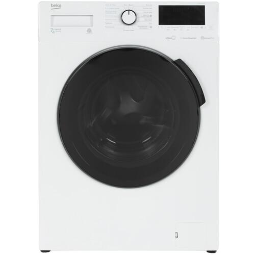 Стирально-сушильная машина Beko WDB7425R2W белый