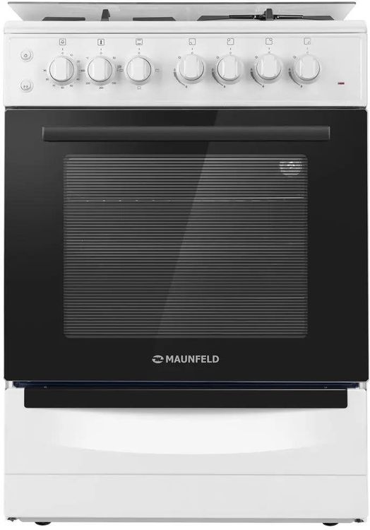 Комбинированная плита MAUNFELD MGC60ECW04 Комбинированная плита MAUNFELD MGC60ECW04 — Дополнительный ракурс