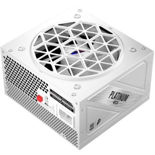 Блок питания 1STPLAYER NGDP Platinum 1300W White (HA-1300BA3-WH) / ATX3.0, APFC, 80 Plus Platinum, SR + LLC + DC-DC, 120mm fan, full modular