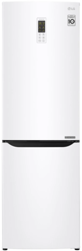 Холодильник с морозильником LG GA-B419SQGL белый