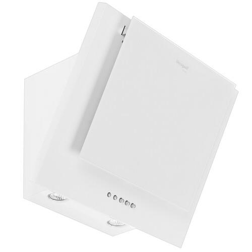 Вытяжка наклонная Weissgauff Gamma 50 PB WH белый/белый