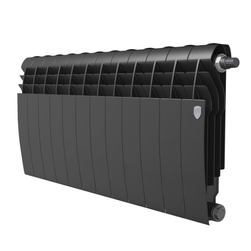 Биметаллический радиатор отопления Royal Thermo BiLiner 350 Noir Sable VR80 12 секций
