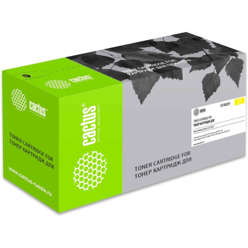 Картридж Cactus TN-221Y (CS-TN221Y) лазерный желтый (21000стр.) для Konica Minolta bizhub C227/C287