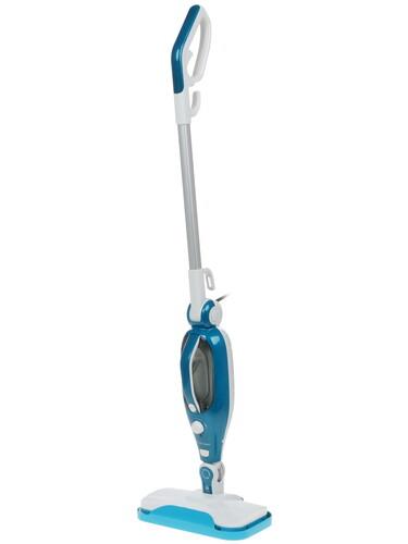 Пароочиститель вертикальный Kitfort KT-1005-1 [1500 Вт, 350 мл, голубой]