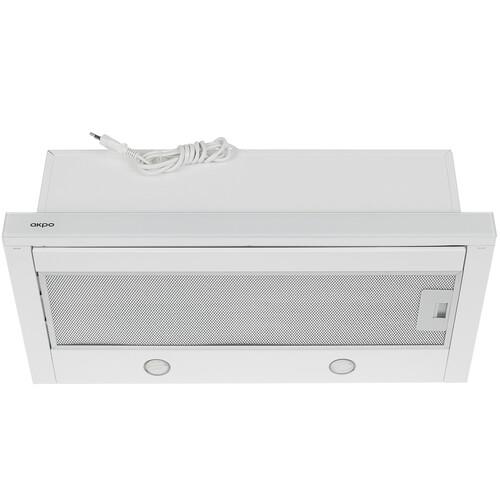 Вытяжка телескопическая Akpo WK-7 Light eco twin glass 60 белый/белый