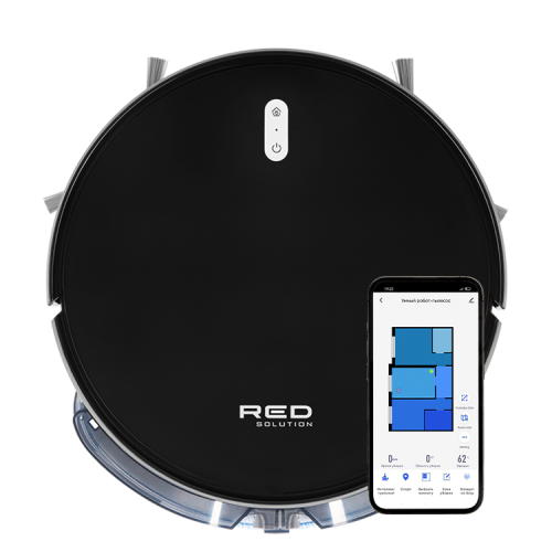Пылесос-робот Red Solution RV-R6040S черный