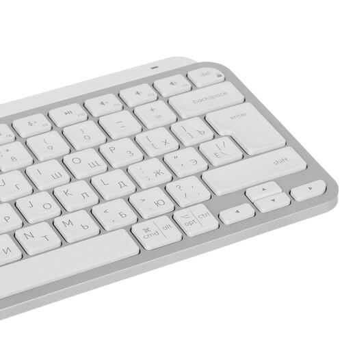 Клавиатура беспроводная Logitech MX Keys Mini Pale Grey