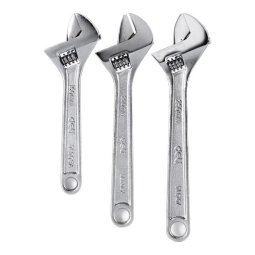 Набор разводных ключей DELI DL006A-3 (104449) 3 шт (150/200/250 мм)