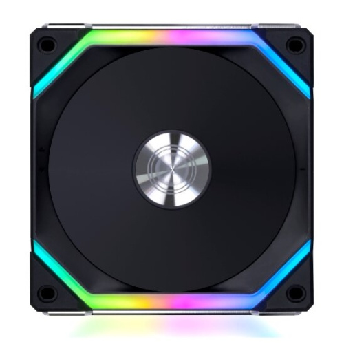 Вентилятор LIAN LI Uni Fan SLV2 120 Black (G99.12SLV21B.00) aRGB PWM 120mm 2000RPM (1pcs)