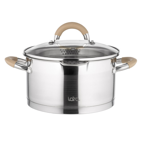 Кастрюля LARA Берлин LR02-345 нерж 7,0л
