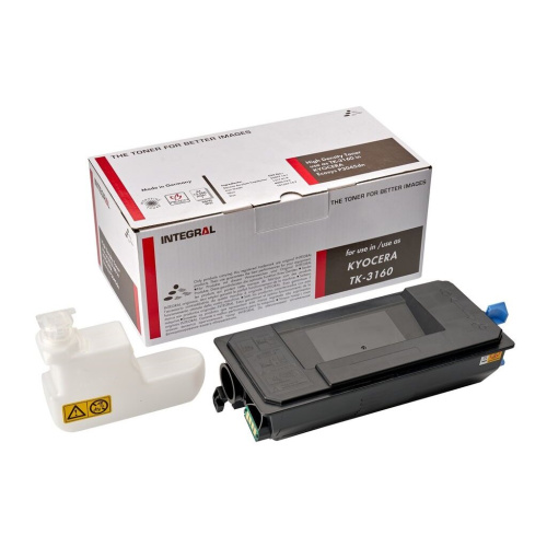 Картридж INTEGRAL TK-3160 (12100173) для Kyocera для ECOSYS P3045dn/3050dn/3055dn (12500k) с чипом TK-3160 Chip