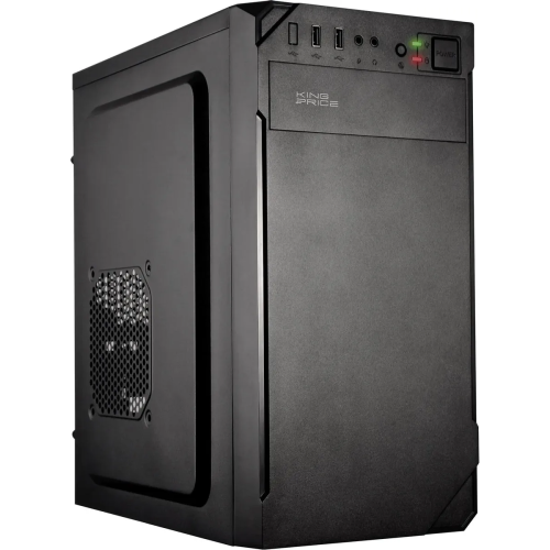 Корпус KingPrice KPCC-MN209 черный без БП mATX 1x80mm 2x120mm 2xUSB2.0 audio