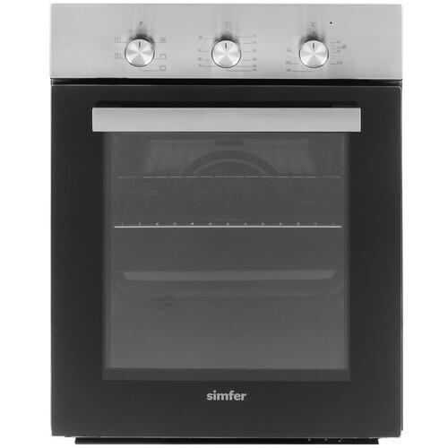 Электрический духовой шкаф Simfer B4EM16016 серебристый